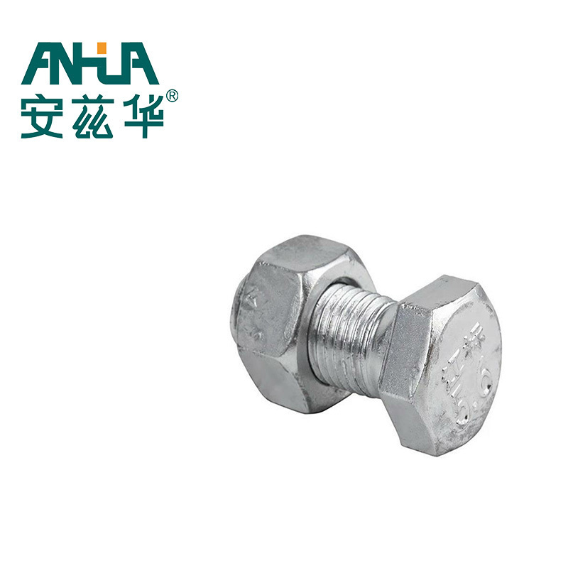 Chinese Factory Price Fastener Hardware Grade 8.8 Stainless Steel Carbon Steel DIN931 DIN933 Hex Head Nut and Bolt