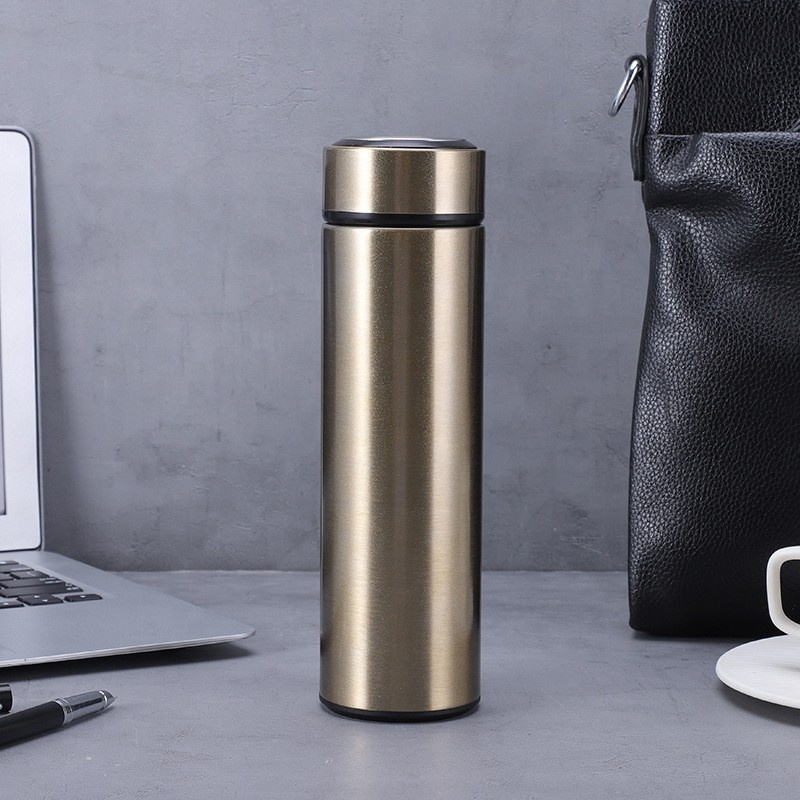 Stainless steel Bottle Smart Thermos Cup 500ml Display Temperature Bottle Touch LED Display Smart Water Bottle