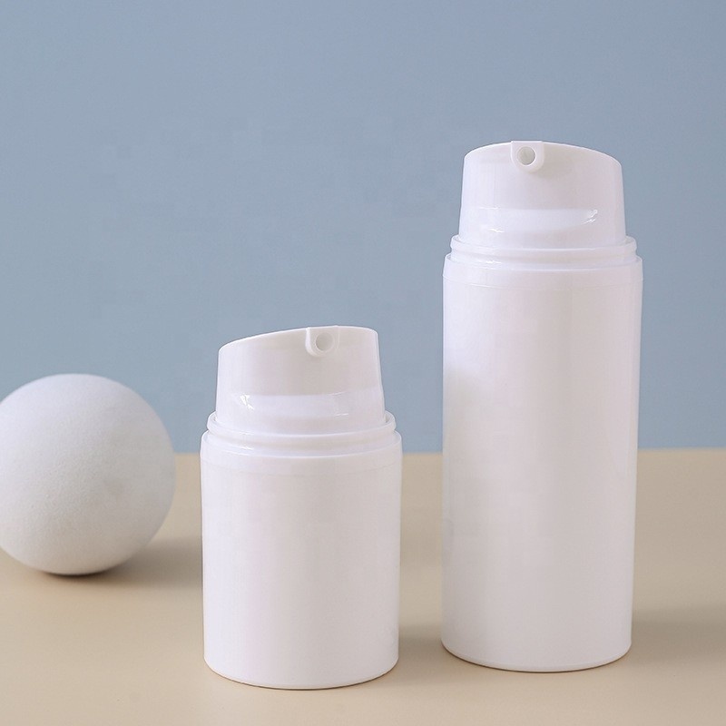 Empty 30ml 50ml 100ml 120ml 150ml Plastic Airless Pump Bottles for Cream and Lotion Cosmetics