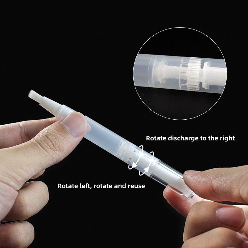 DIY Empty twist cosmetic Rotary Pen 2ml 2.5ml 5ml for nail polish lip gloss and Liquid foundation Packing container