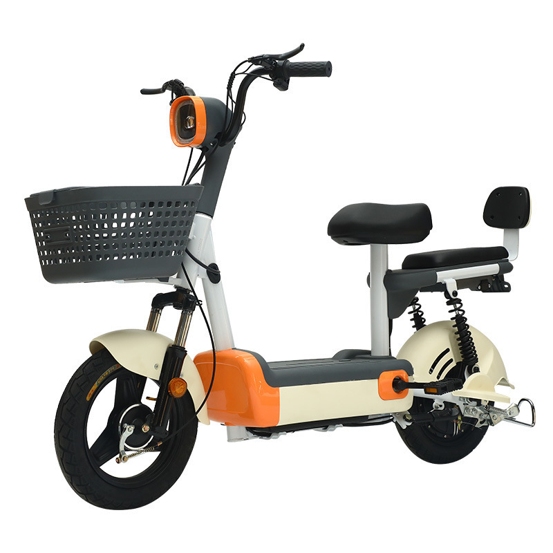 fashionable ckd 48V 350W electric bike scooters 12Ah moped electric motorcycle 30Km/H e bikes for adults electrical bike