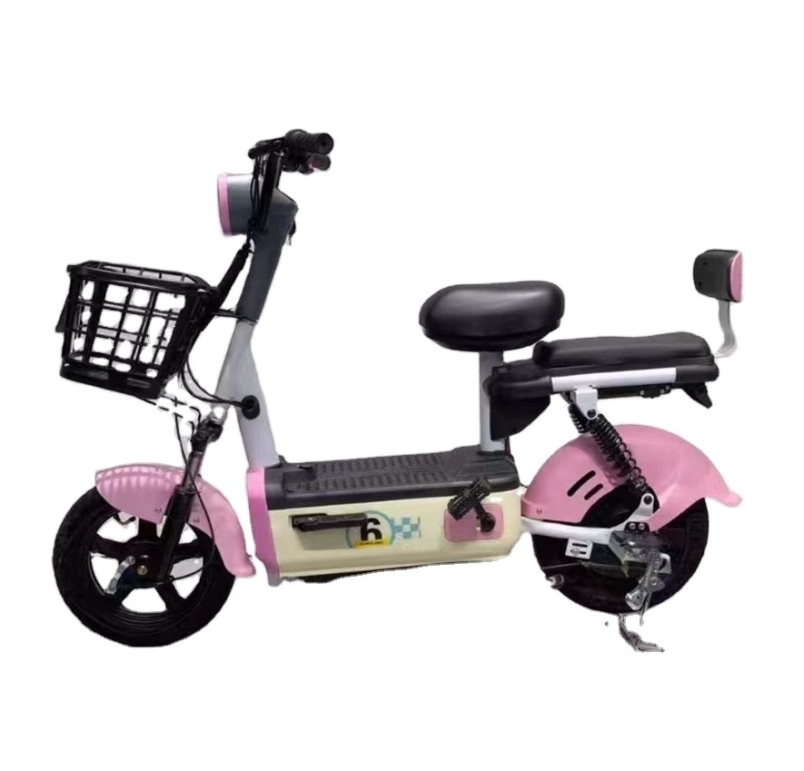 China New Type electric scooter 2 seater 48V 350W Electric City Bike EV bike E Cycle Electric Bicycle electric bicycle vae