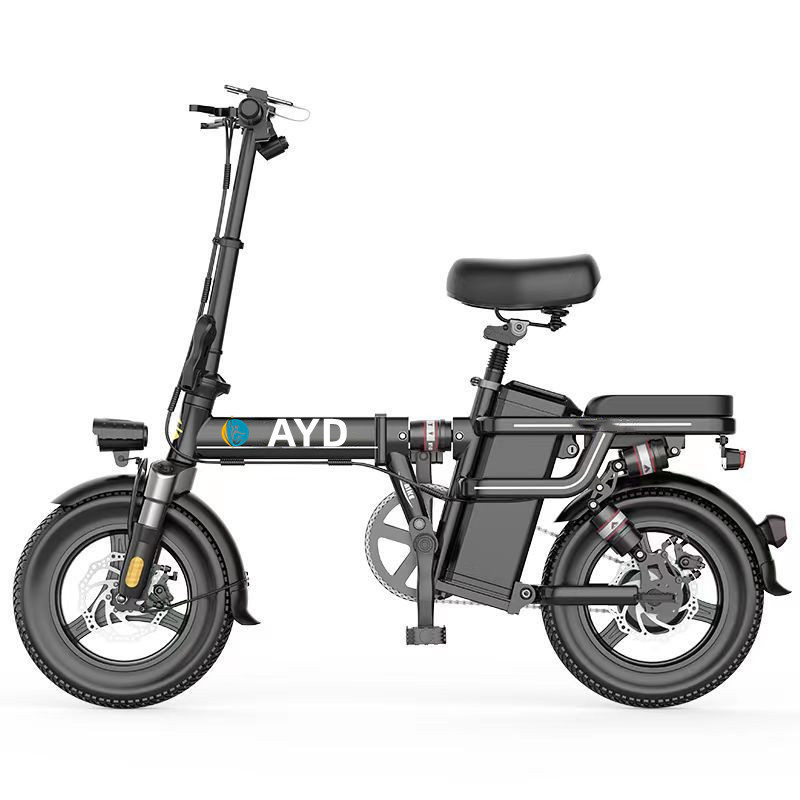 500w Mini Electric City Cycle Motor Bike Small Bicycle Folding Hybrid City Road Bike ebike Foldable Hybrid e Bike For Adult