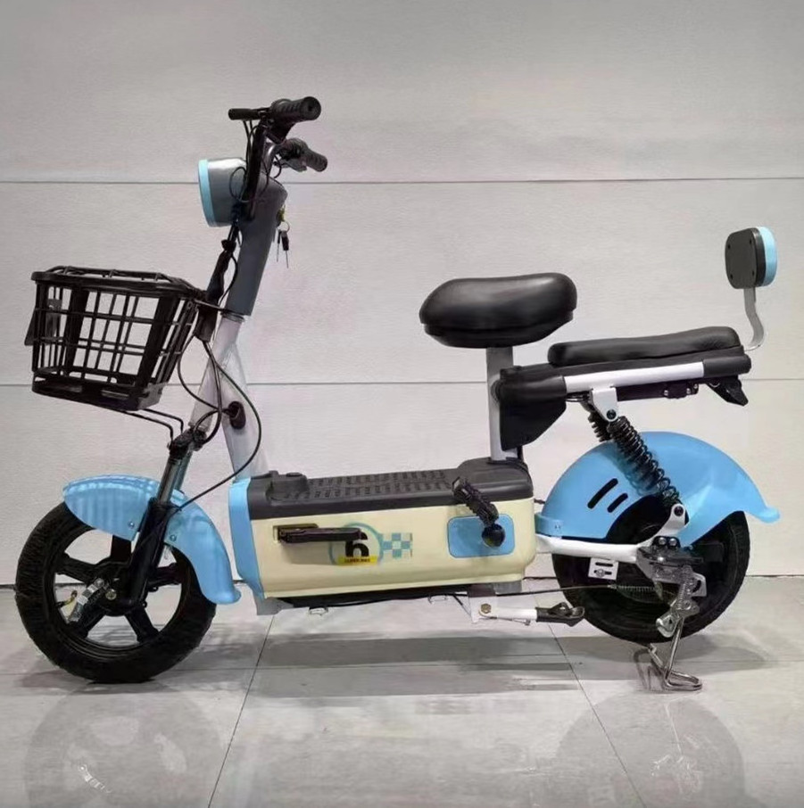 fashionable ckd 48V 350W electric bike scooters 12Ah moped electric motorcycle 30Km/H e bikes for adults electrical bike