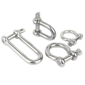 Rigging Hardware G210 Shackle Stainless Steel ss304 ss316 D Shackle Anchor Shackle for marine