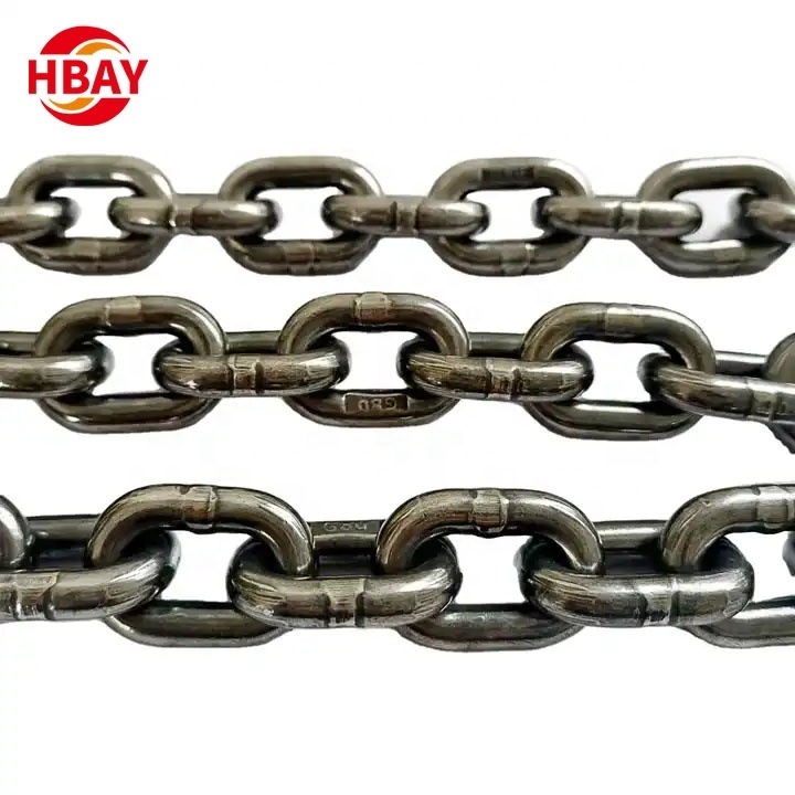 ANYUE Wholesale Price 316 Stainless Steel Link Chain for Trailer Swing Hanging Anti-Theft