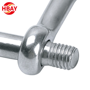 ANYUE Manufacture Direct Sale G210 Screw Pin Shackle Dee Shackle With Worry Free After Sales