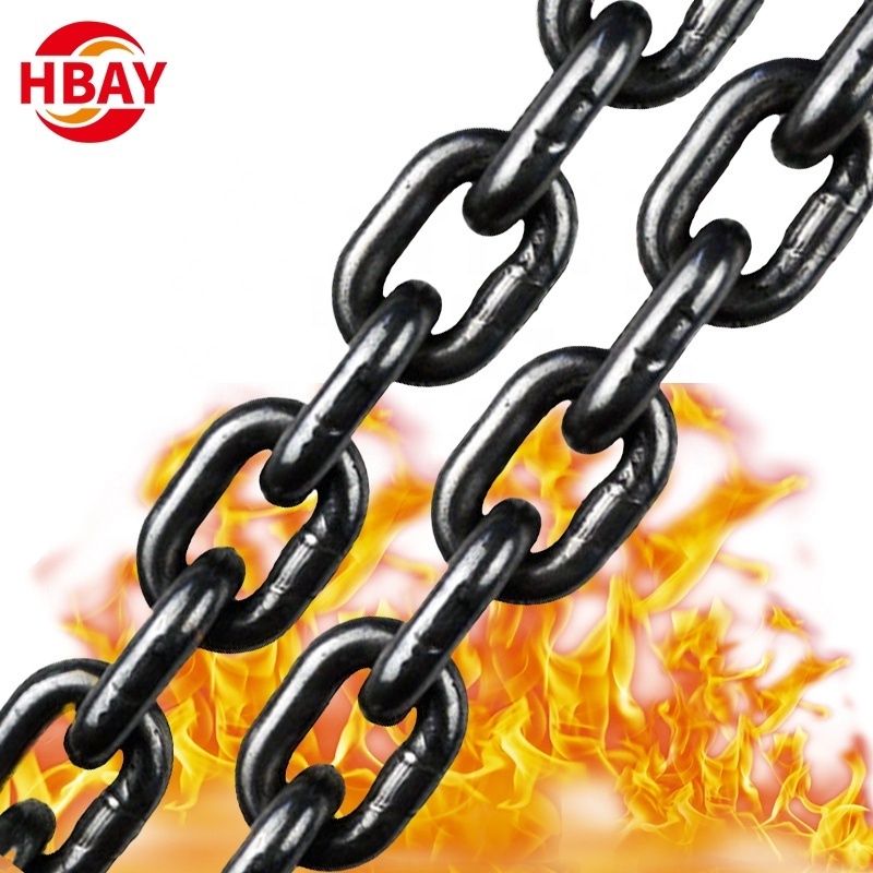 ANYUE Spot Goods G80 Heavy Duty Lifting Chain For Transport Lift Chain And Ship Anchor Chain