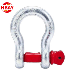 High quality Strength Drop Forged Standard  US Type Screw Pin G209 Anchor Shackle