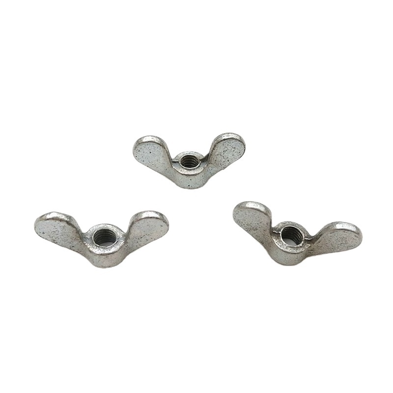 Fastener Manufacturer 304 Stainless Steel Butterfly Wing Head nut Square Butterfly Wing Bolts and Nuts