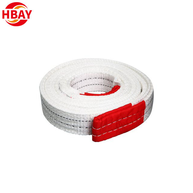 High toughness polyvinyl acetate fiber colored lifting sling circular lifting sling