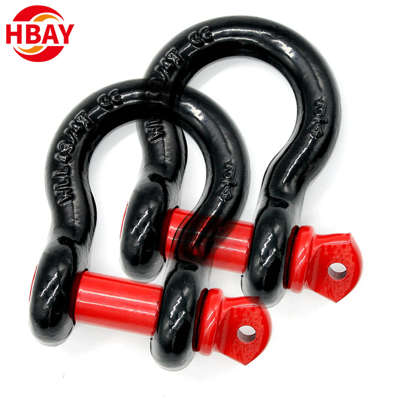 colors shackles kenter link hot dipped galvanized carbon steel forged shackle