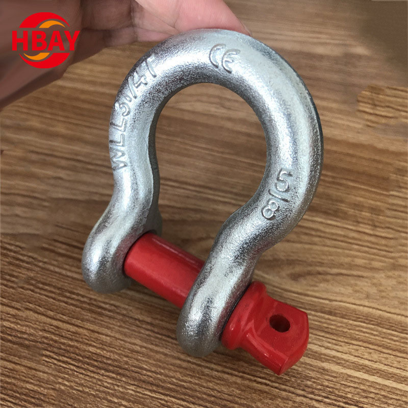 colors shackles kenter link hot dipped galvanized carbon steel forged shackle