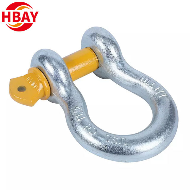 colors shackles kenter link hot dipped galvanized carbon steel forged shackle