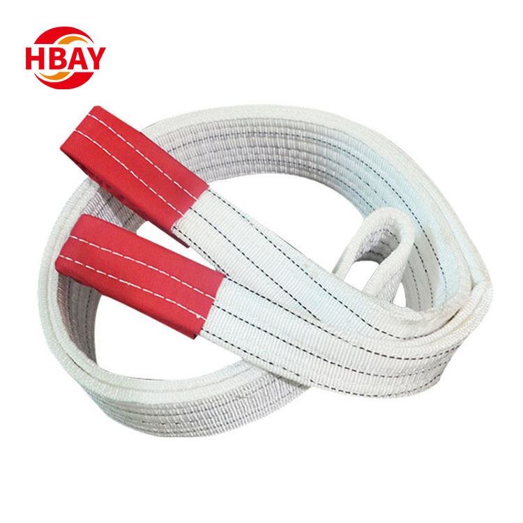 High toughness polyvinyl acetate fiber colored lifting sling circular lifting sling