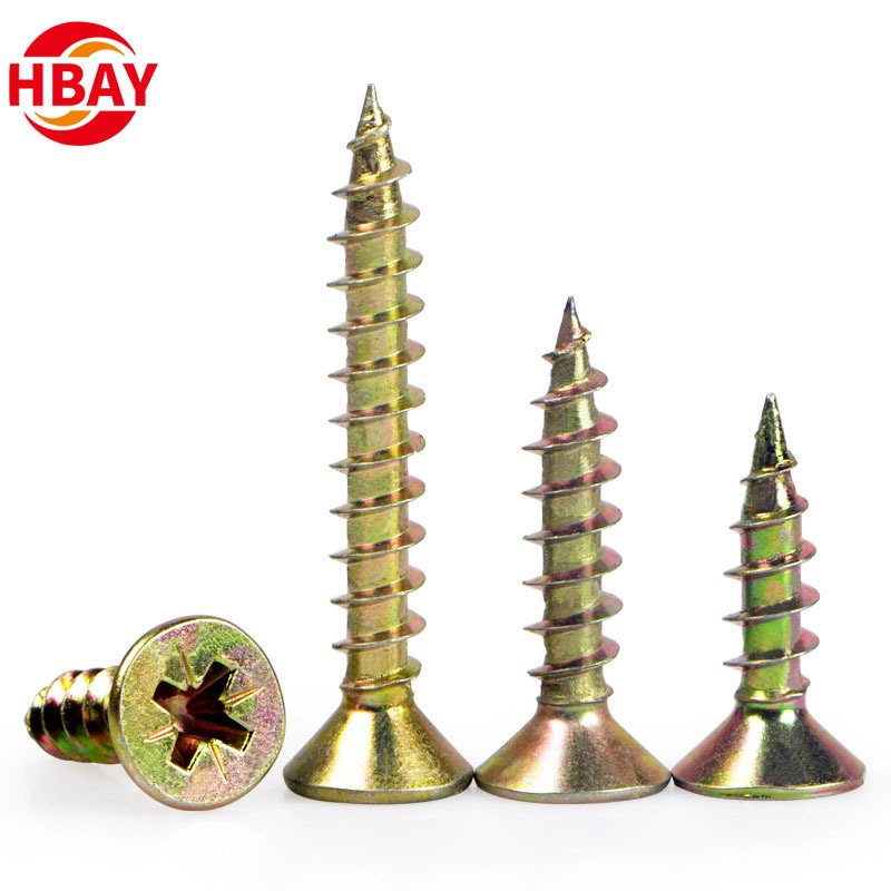 Factory Black Phosphate Carbon Steel Wood Screws drywall screw gypsum board screws for wood