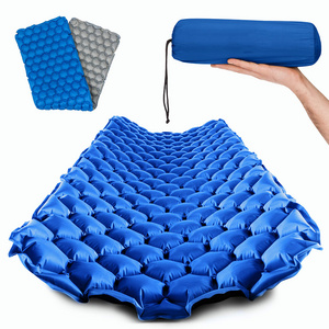 Hot Sale Ultralight Organic Outdoor Removable Floor Bed Inflatable Camping Sleeping Pad For Backpacking