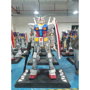 Custom Anime MOBILE SUIT Figure MOBILE SUIT Resin Gundam Sculpture Life Size Gundam Statue