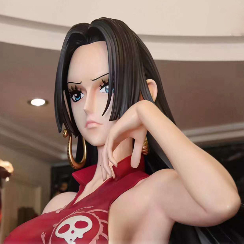 Factory Price One Piece Figure Life Size Boa Hancock Sculpture Resin Boa Hancook Statue For Collection