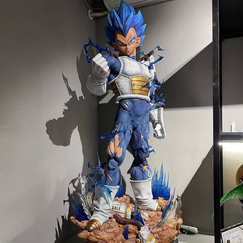 Hot Sale Japan Anime Dragon Ball Character Vegeta Statue Goku Statue Trunks Statue