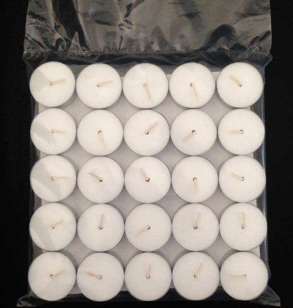 Tea Light Home Decoration Birthday 8 hour tea light candles 50 pack