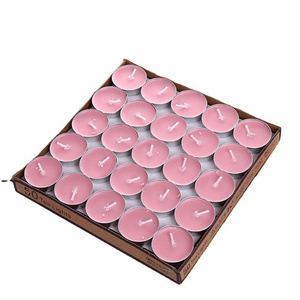 Wholesale Price Unscented 4 Hour Tealight Candle Paraffin Wax Tea light Candles 100 Packs