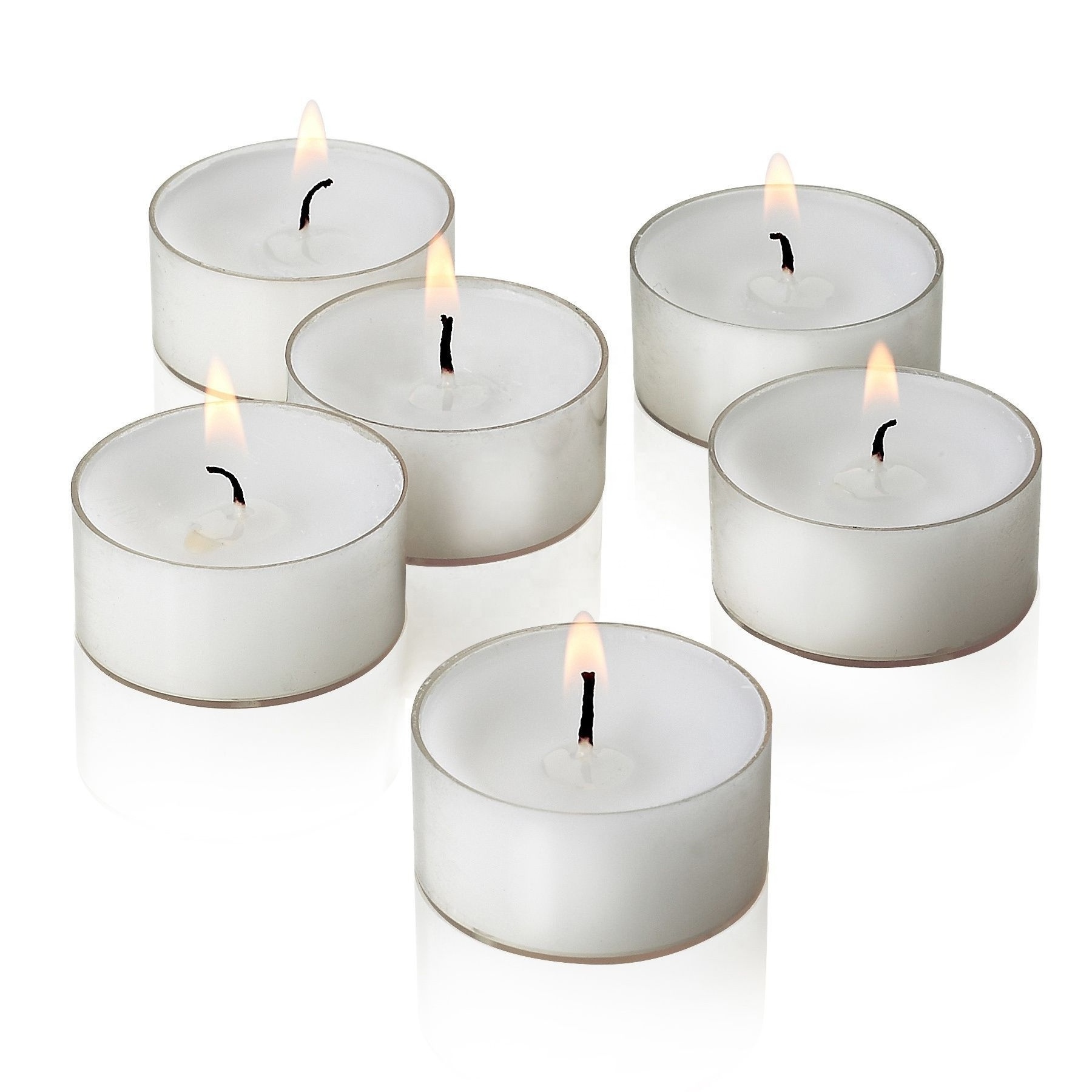 Natural Paraffin Wax Tealight Candles Scented Tea Light Tealight Candles Set