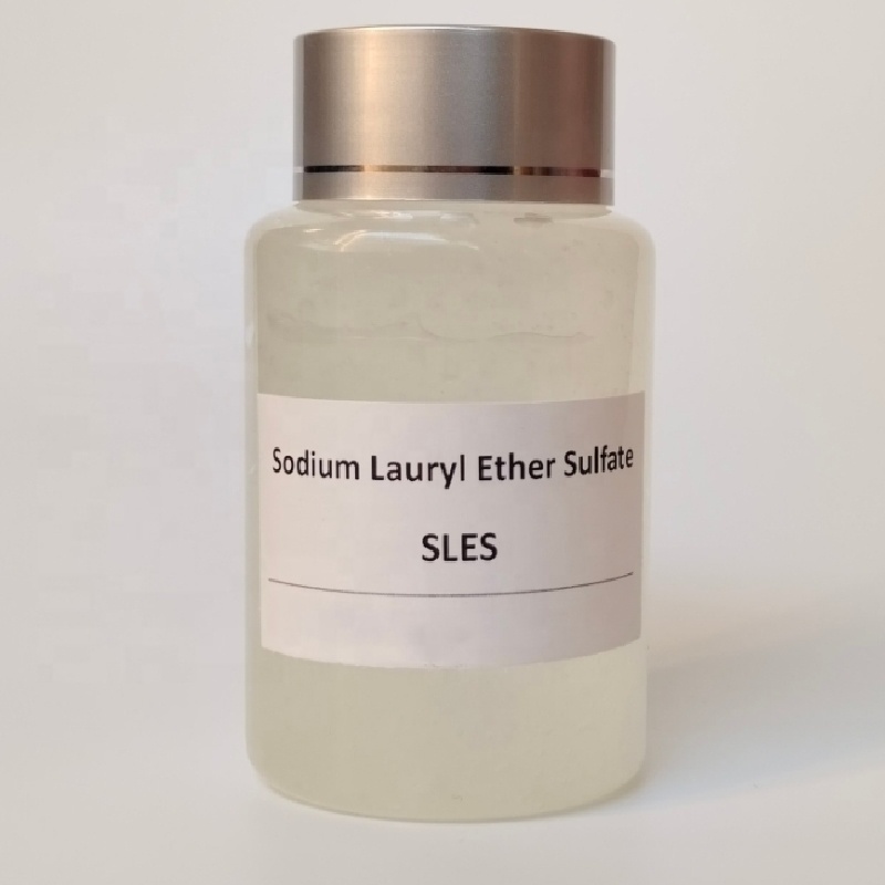 Factory Cosmetic grade low price lauryl ether sulfat sodium SLES 28 70% sodium lauryl ether sulfate