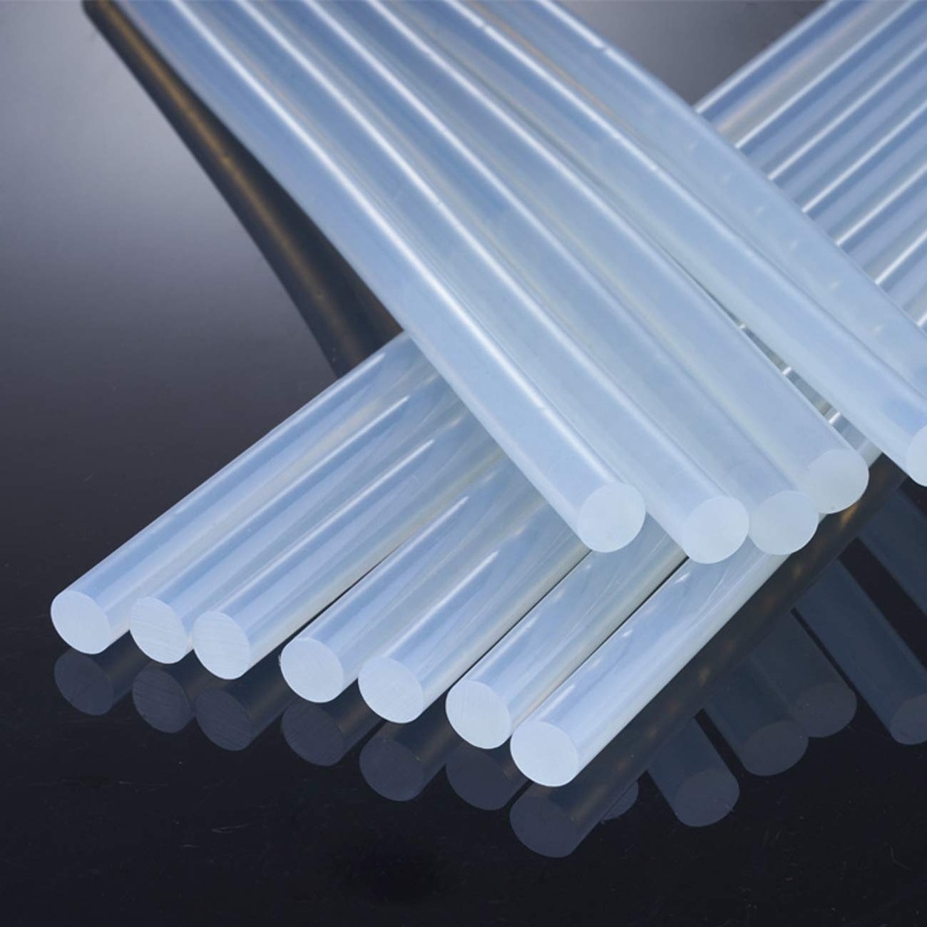 Transparent Silicone 7mm Hot Melt Glue Sticks 11mm Hot Melt Glue Adhesive Sticks with good stickiness