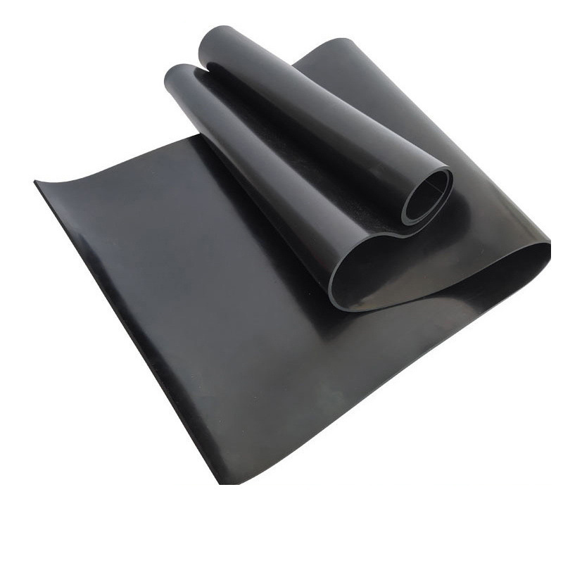 Black cloth rubber sheet Clamper laying carriage cushion rubber sheet Insulation wear-resistant cloth rubber pad