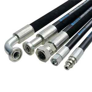 Super Long Service Life Flexible Rubber Hydraulic Hoses High Pressure Hose 1sn 2sn From 215 Bar