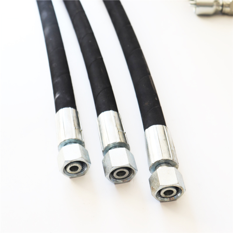 Super Long Service Life Flexible Rubber Hydraulic Hoses High Pressure Hose 1sn 2sn From 215 Bar