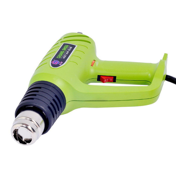 CHANG SHOU 2000W Quick Temperature Adjustment Heat Gun For Shrink Wrap Plastic Welding hot air gun electric hot blow gun