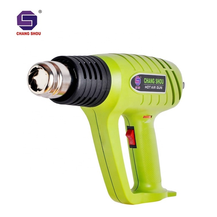 CHANG SHOU 2000W Quick Temperature Adjustment Heat Gun For Shrink Wrap Plastic Welding hot air gun electric hot blow gun