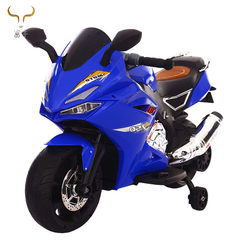 China new design rechargeable ride on toy kids motorcycle bike / 6V baby electric motorcycle With music