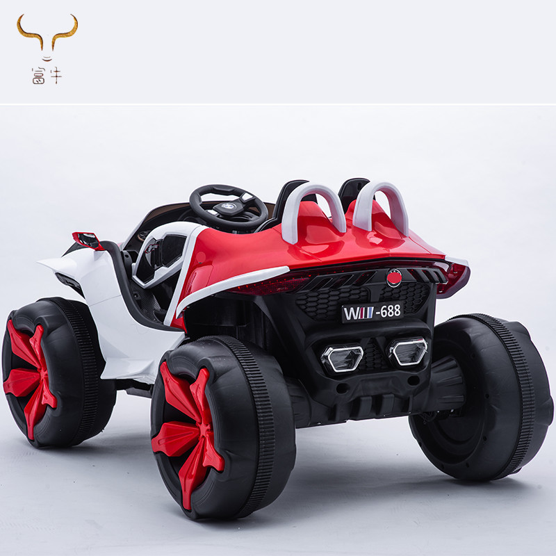 New model 2 seat ride on rechargeable toys car  big size children's electric cars for 1 to 8 years old ,12V remote control car