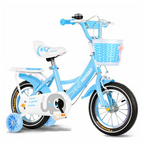 Hot Sale Baby Blike For Boys Girls Children Four Wheels Bicycle/12 Inch Kid 4 Wheel Bike/Oem Custom Cheap Baby Children Bicycle