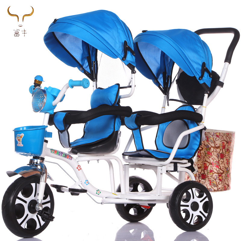 new design double seat baby tricycle twins cheap baby trike high quality tricycle toys car ,wholesales baby tricycle