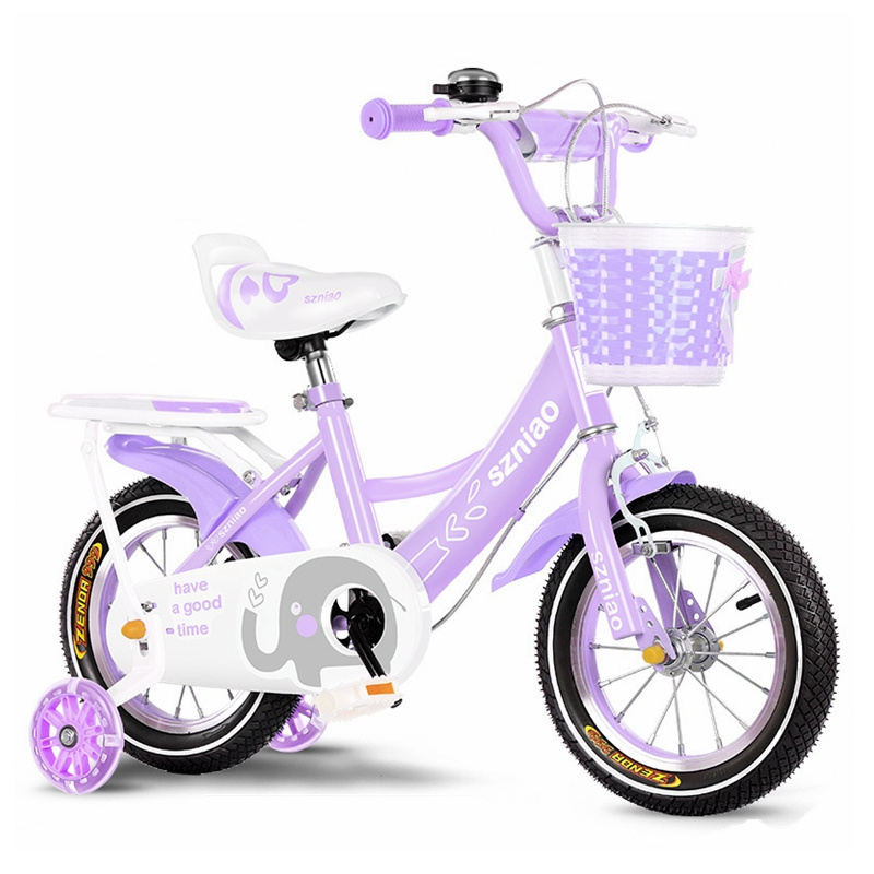 Hot Sale Baby Blike For Boys Girls Children Four Wheels Bicycle/12 Inch Kid 4 Wheel Bike/Oem Custom Cheap Baby Children Bicycle