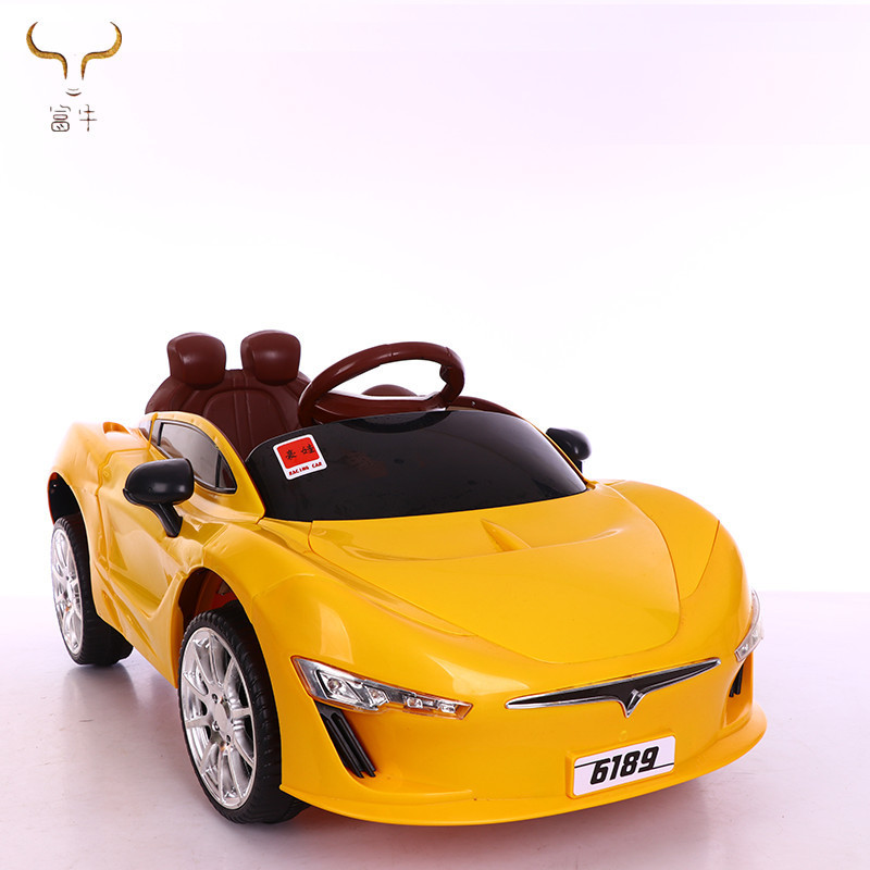 China children electric battery power operated car 4 Wheel 12V  Ride On Electric Car For Kids with remote control  and rocking