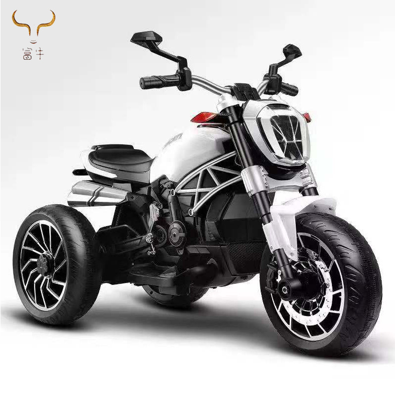 Wholesale Big battery bike 12V ride on electric power baby  3 wheel kids electric motorcycle best price for sale