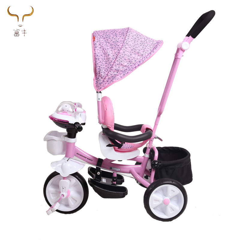 new model Three AIR wheeler kids trike children triciclo/baby walking tricycle for 2 to6 years / hot item plastic tricycle kids