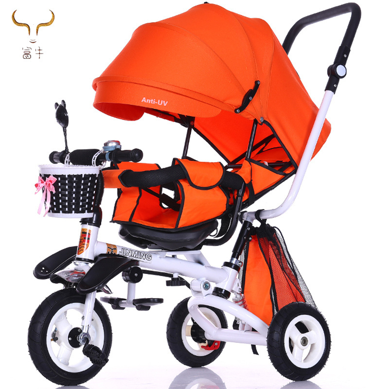 high quality  baby tricycle front wheel 12 inch / cheap baby walker tricycle / baby tricycle online sale