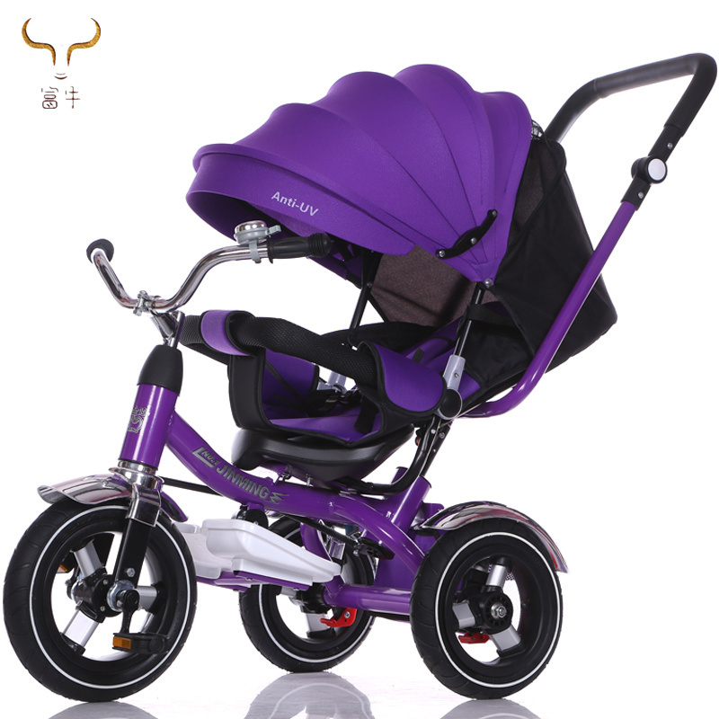 high quality  baby tricycle front wheel 12 inch / cheap baby walker tricycle / baby tricycle online sale