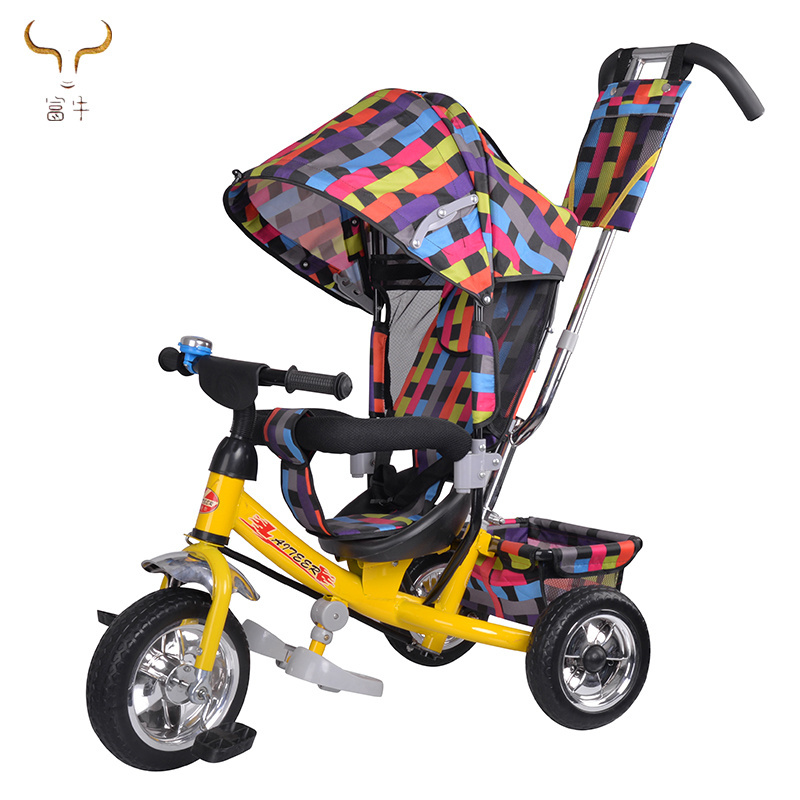 high quality  baby tricycle front wheel 12 inch / cheap baby walker tricycle / baby tricycle online sale