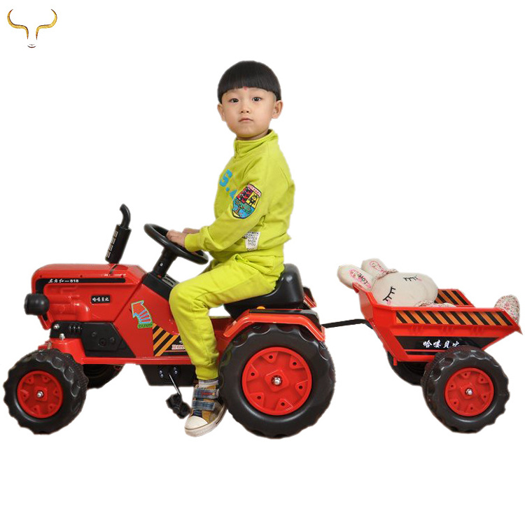 2019 best selling farm mini tractor car 4x4 electric kids ride on tractor wholesale