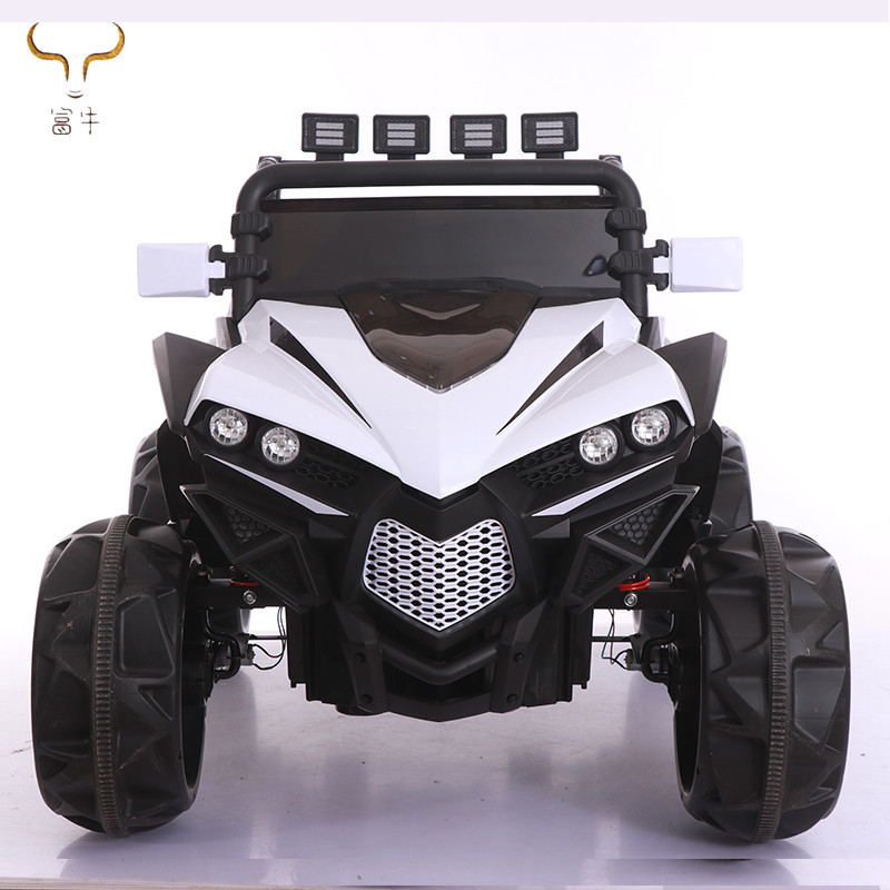 Popular Ride On Toy  2 Seats Kids Electric Car 24v  remote control children ride on car  with LED light for baby driving