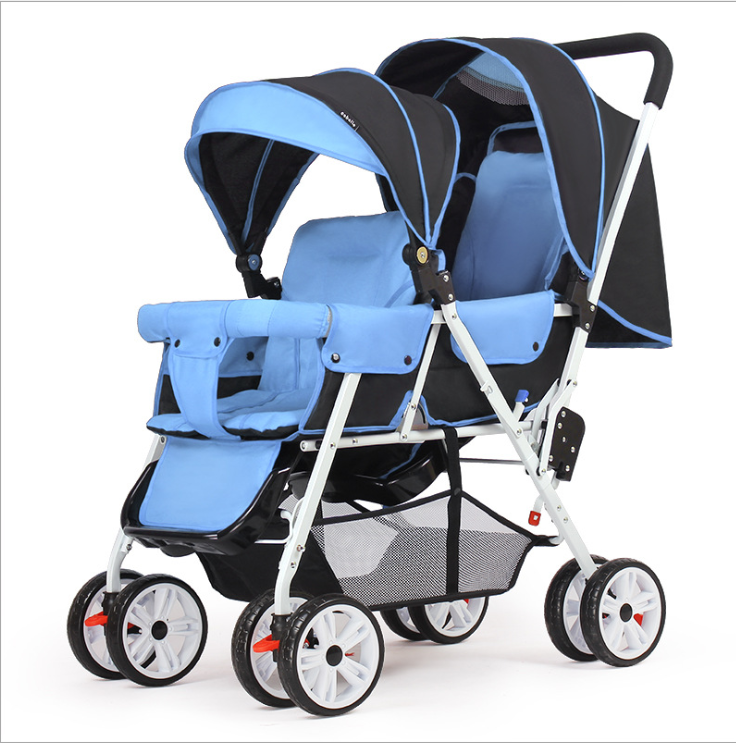 high quality baby stroller twins buggy / twin stroller car seat / baby stroller for two baby 0+