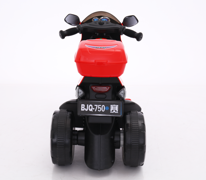 Kids Ride On Motorcycle with Training Wheel 6V Battery Powered Electric Toy