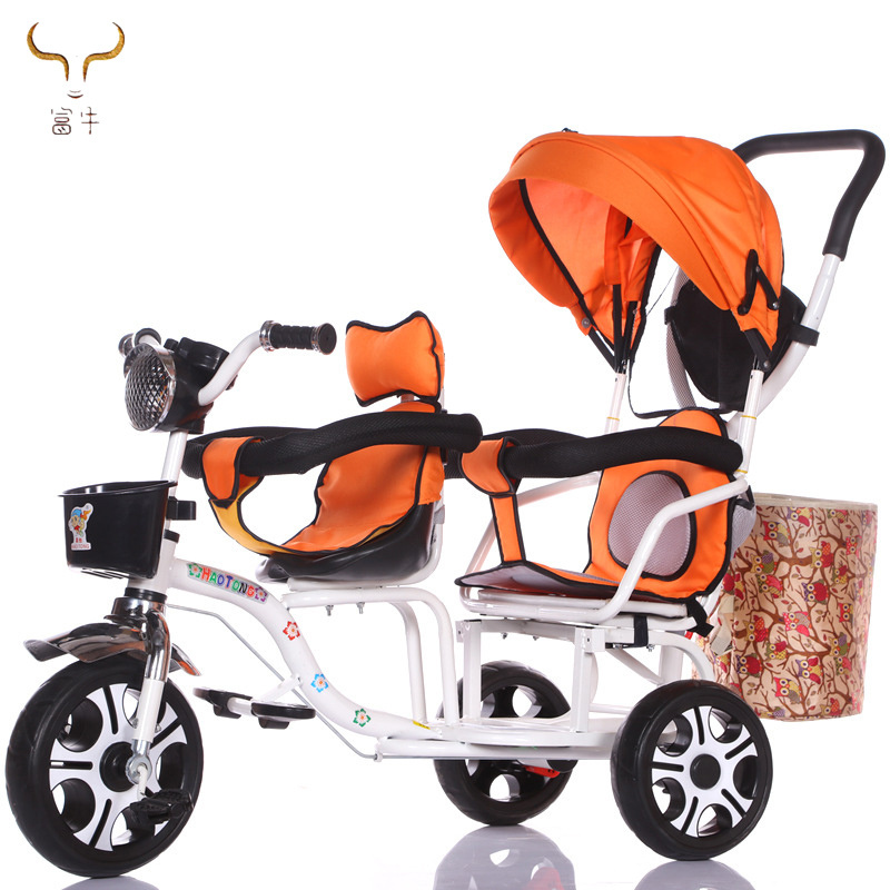 new design double seat baby tricycle twins cheap baby trike high quality tricycle toys car ,wholesales baby tricycle